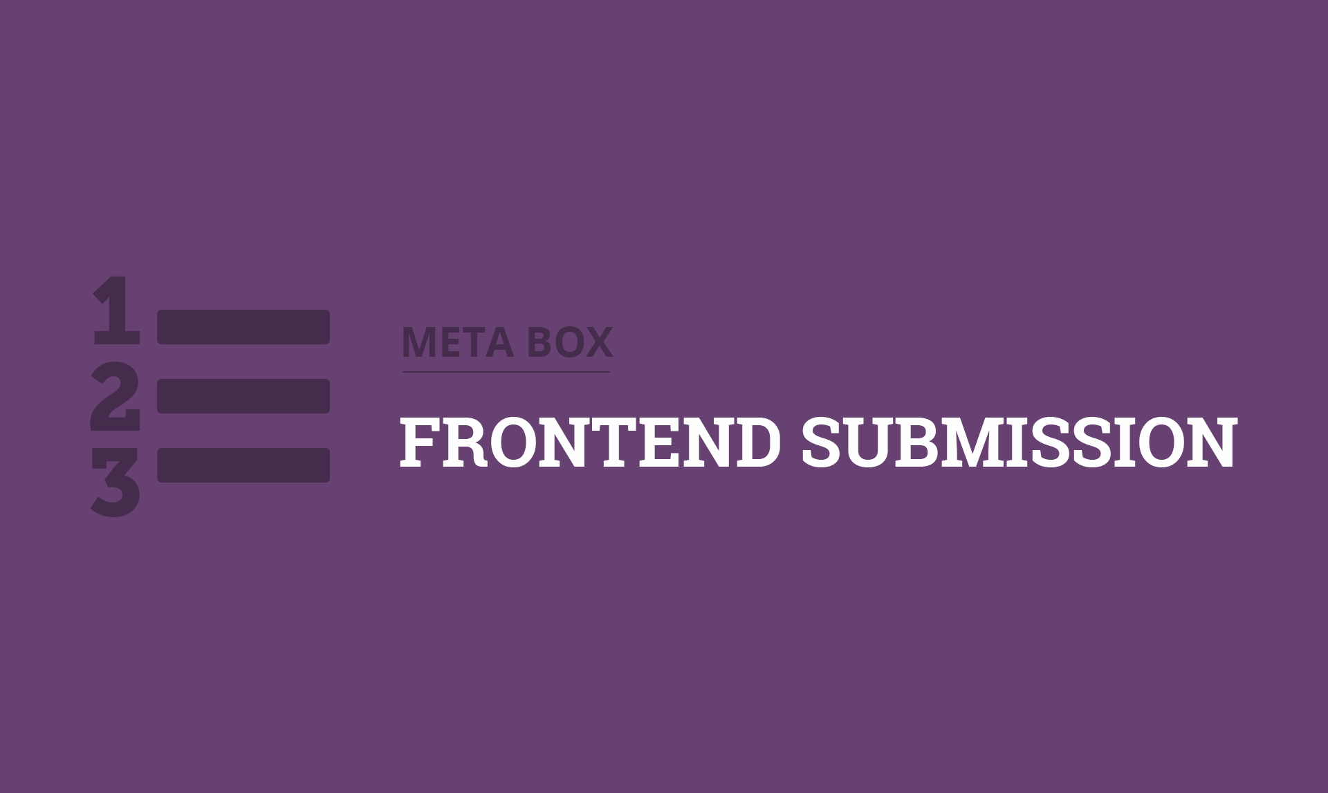 submit posts in the frontend